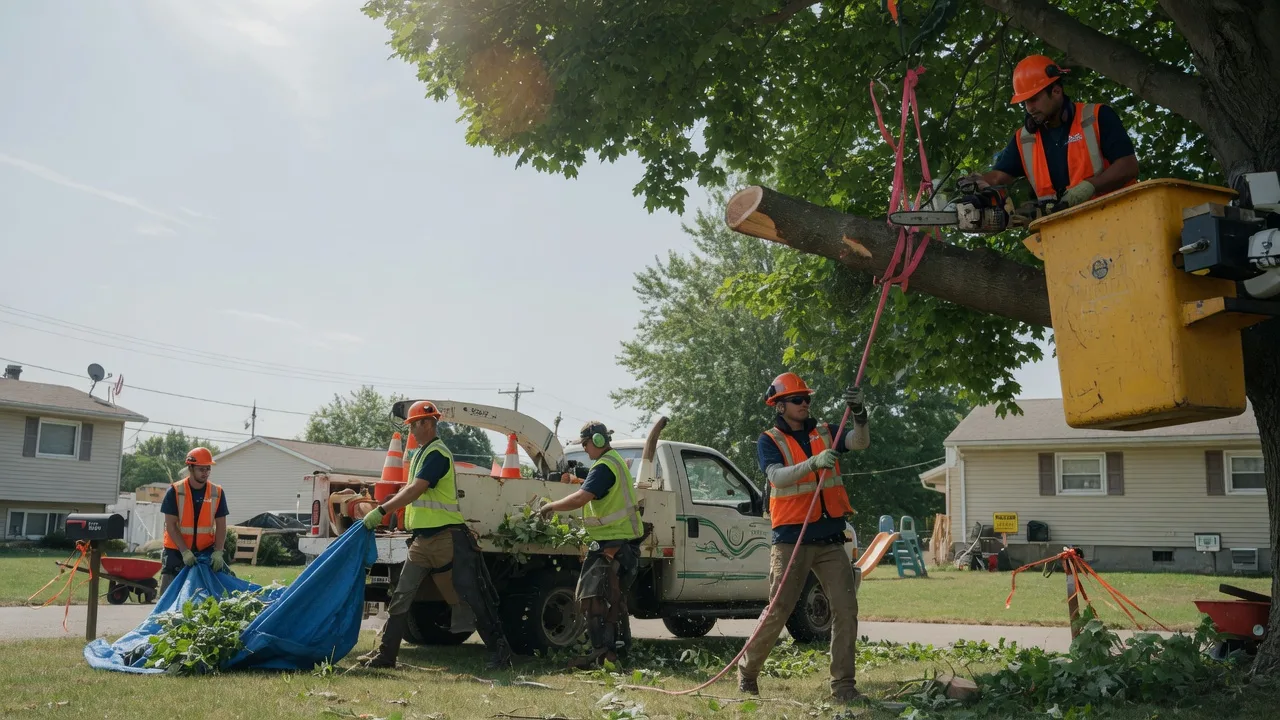 Large Tree Relocation in Russellville, MO